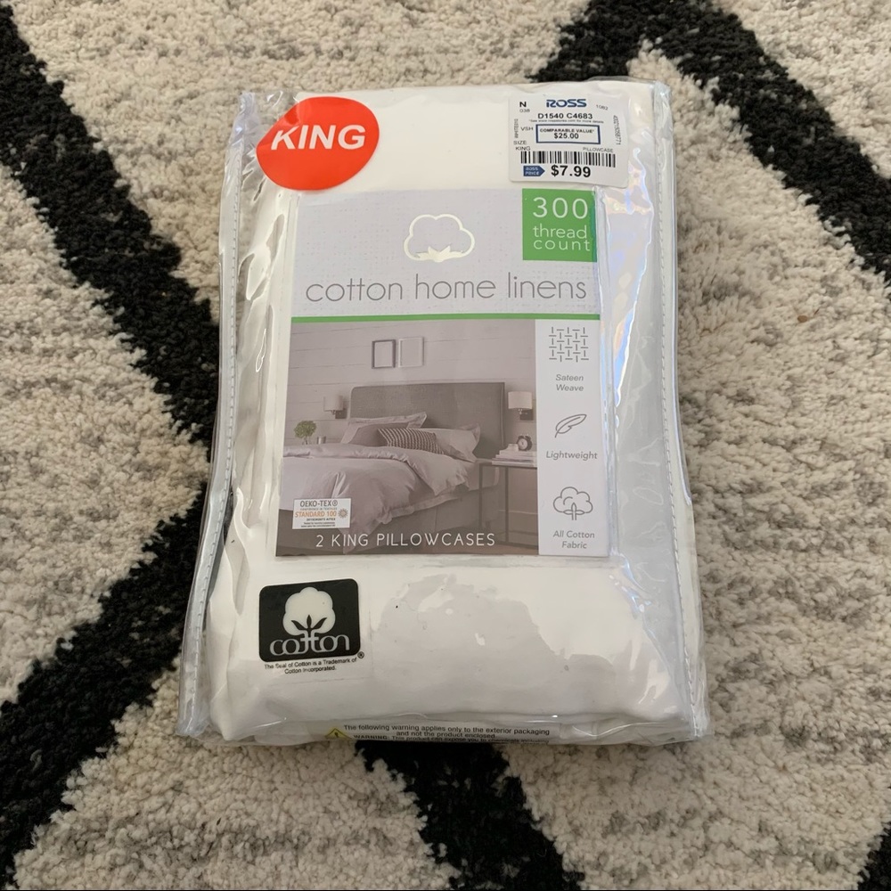 King pillow cases